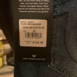 True religion men’s jeans new